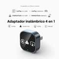 Carplay 4-in-1 Adapter 2026, Android Auto, Mirror Link