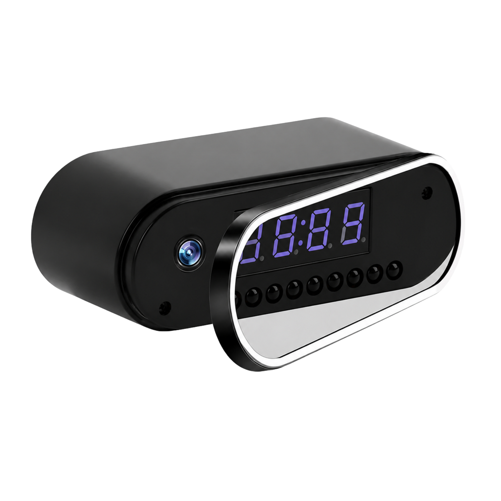 Reloj Digital con Cámara WiFi Full HD