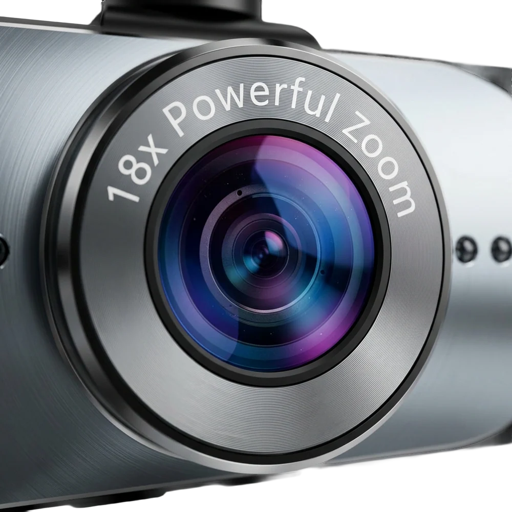 4-Kanal Full HD Dashcam mit Rückfahrkamera und Nachtsicht