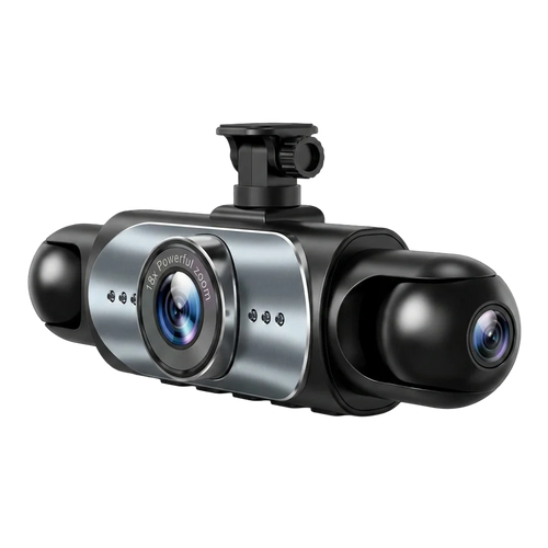 4-Kanal Full HD Dashcam mit Rückfahrkamera und Nachtsicht