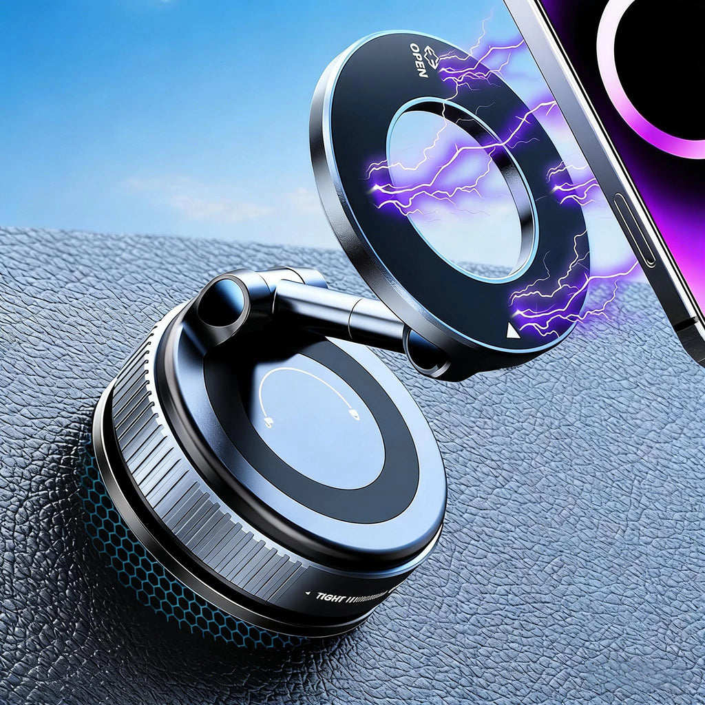 Magnetische Smartphone-Halterung mit Saugnapf