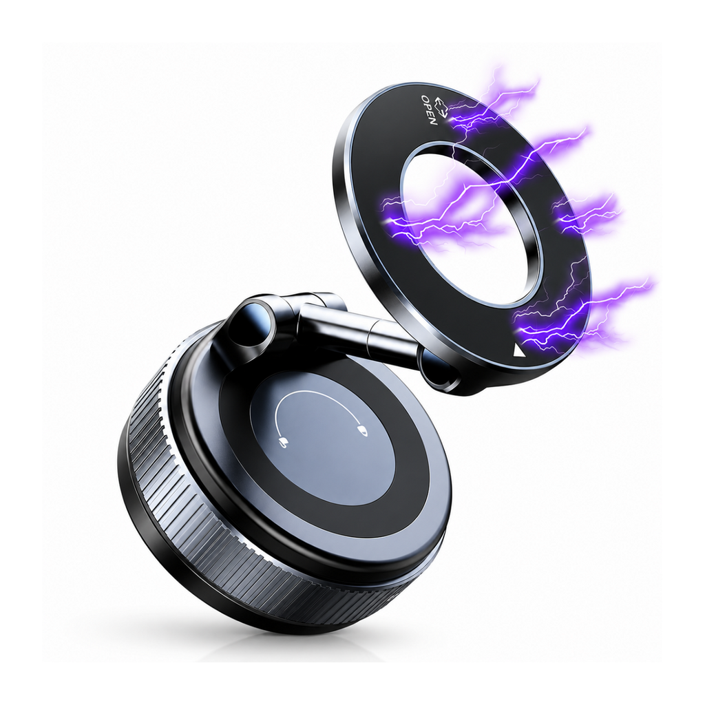 Magnetische Smartphone-Halterung mit Saugnapf