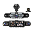 Dashcam 4 Canales 360° para Auto