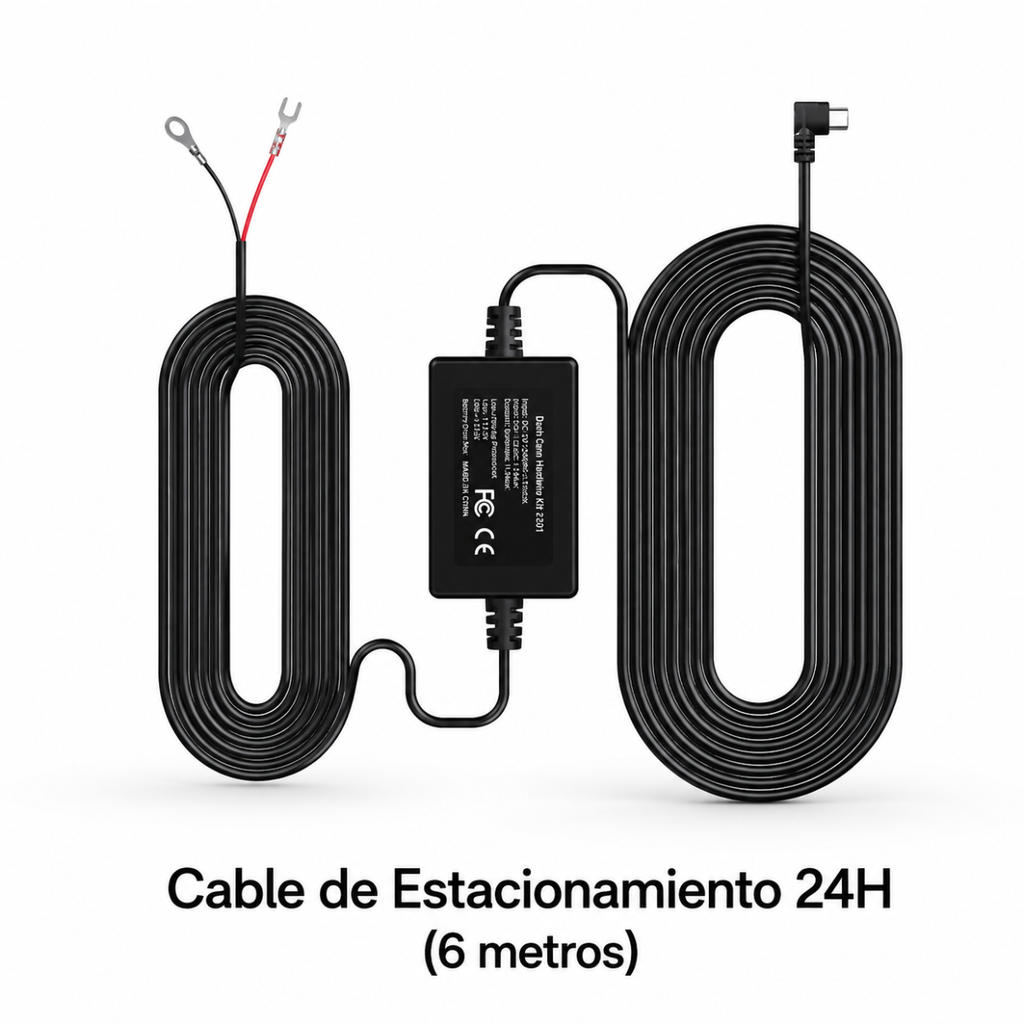 Dashcam 4 Canales 360° para Auto